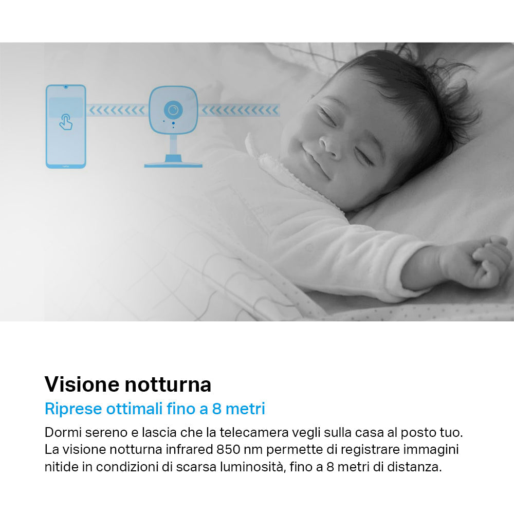 Tapo C110 Telecamera Wi-Fi Interno 2K 3MP