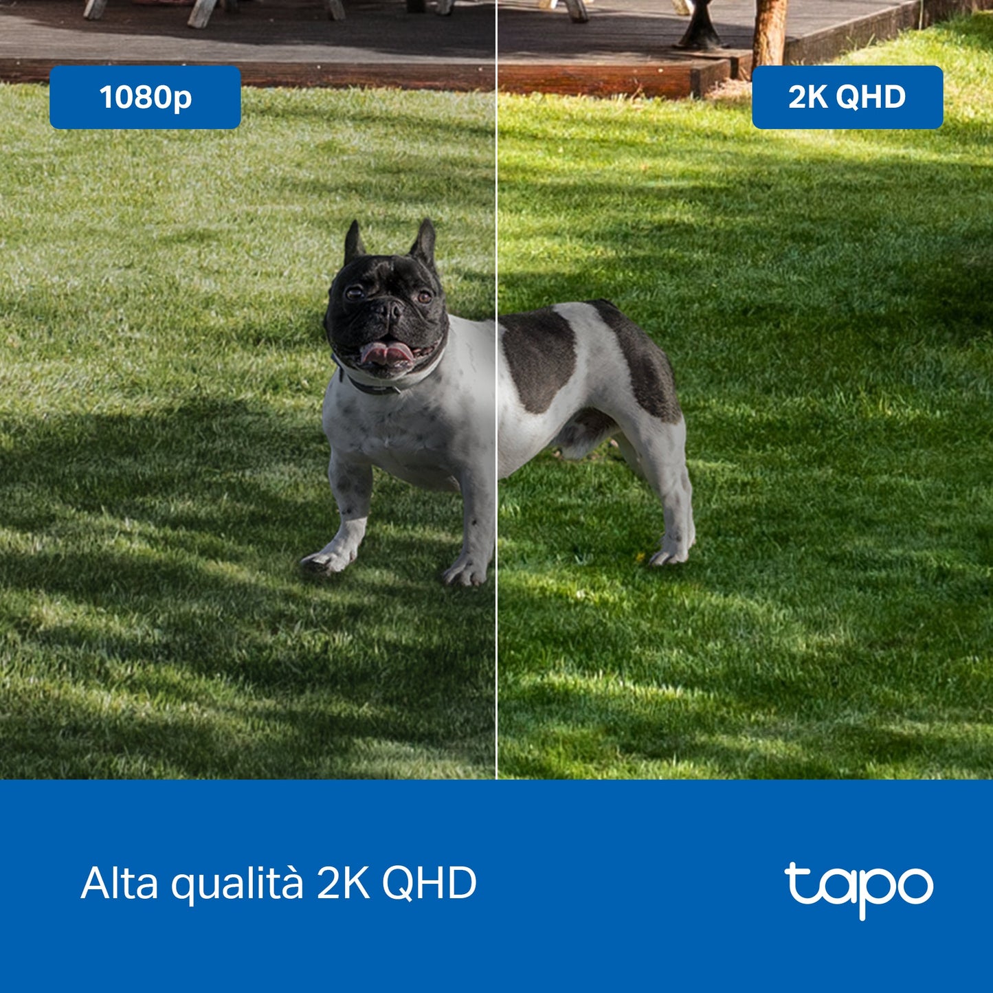 Tapo C425 Telecamera Wi-Fi Esterno a Batteria 2K 4MP, Visione Notturna a Colori, Base Magnetica