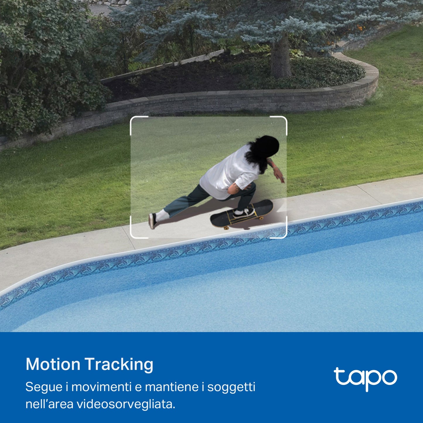 Tapo C530WS Telecamera Wi-Fi Esterno, 3K 5MP, 360° Visuale, Visione Notturna a Colori Starlight, Wi-Fi/Ethernet, ⚠️Non a batteria