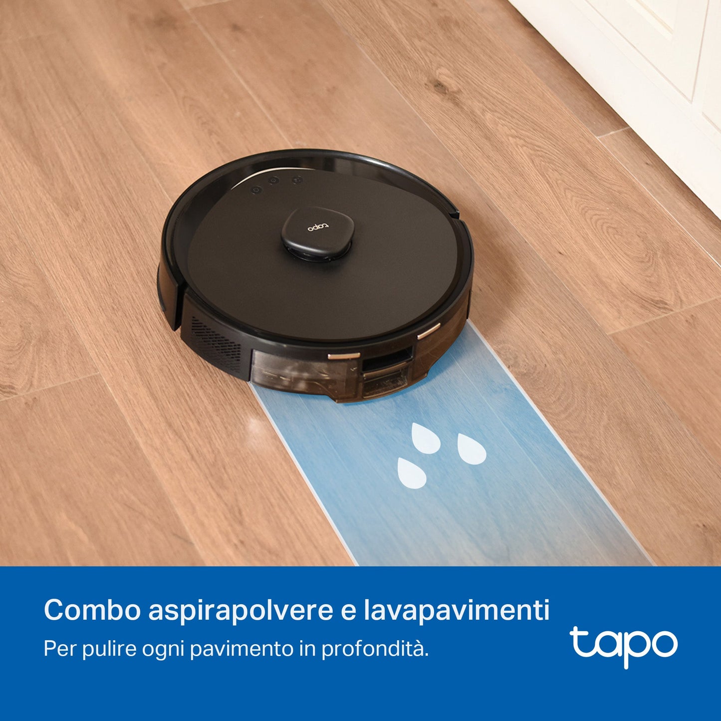 Tapo RV30 Max Robot Aspirapolvere, Doppia Navigazione LiDAR+IMU, ⚠️Aggiungi la Base di Ricarica RVB102 al carrello