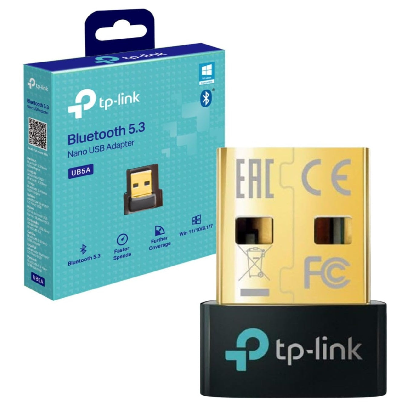UB500 Adattatore USB Bluetooth 5.3