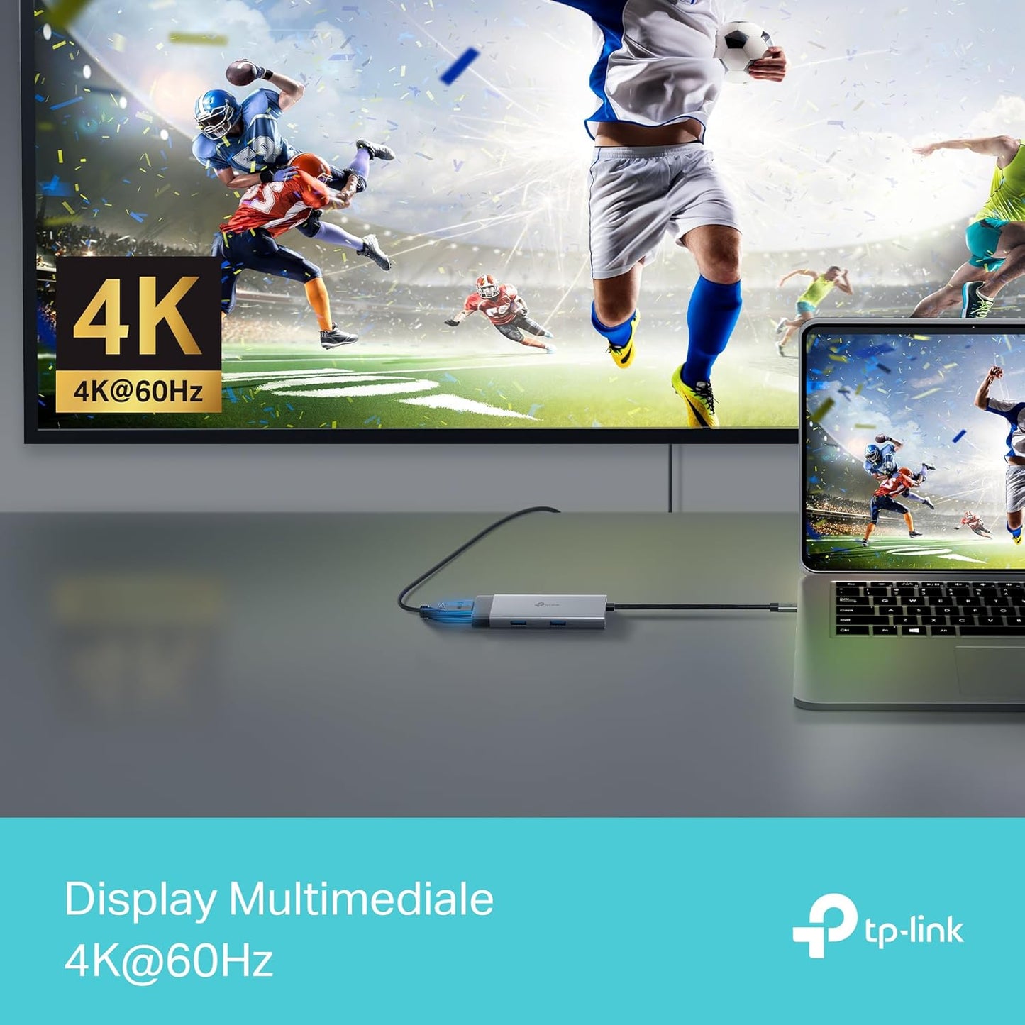 UH5020C Hub USB-C 5 in 1, HDMI 4K@60Hz