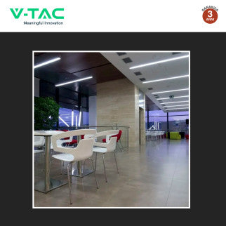 V-Tac VT-122 Tubo LED T8 G13 16,5W SMD Nano Plastic Lampadina 120cm con Starter - SKU 23872 / 23873