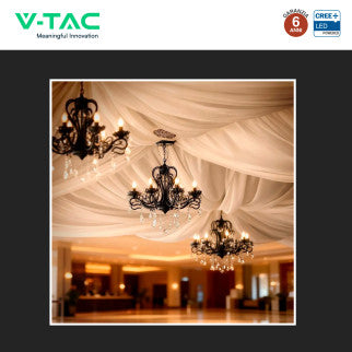 V-Tac VT-1818 Lampadina LED E14 3,7W Candela C37 SMD Chip CREE - SKU 2142166 / 2141666 / 2141226