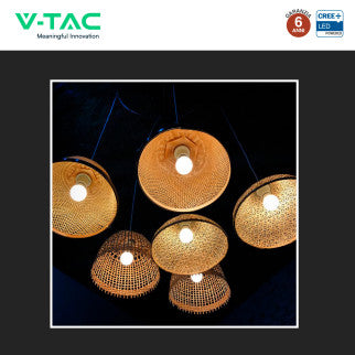 V-Tac VT-1819 Lampadina LED E14 3,7W MiniGlobo P45 SMD Chip CREE - SKU 2141236 / 2141746 / 2141246