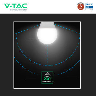 V-Tac VT-2112 Lampadina LED E27 10,5W A60 Goccia SMD Chip CREE - SKU 2173506 / 2173496 / 2173516