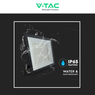 V-Tac VT-44109 Faro LED 100W Faretto SMD IP65 Colore Nero - SKU 23980 / 23982