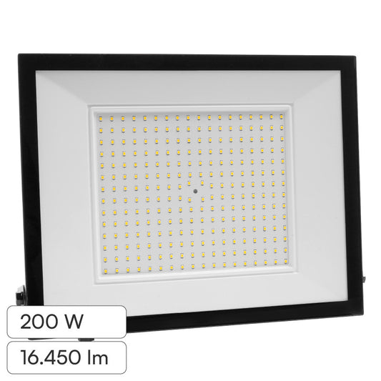 V-Tac VT-44208 Faro LED 200W Faretto SMD IP65 Colore Nero - SKU 23976 / 23977