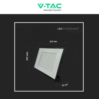 V-Tac VT-44208 Faro LED 200W Faretto SMD IP65 Colore Nero - SKU 23976 / 23977