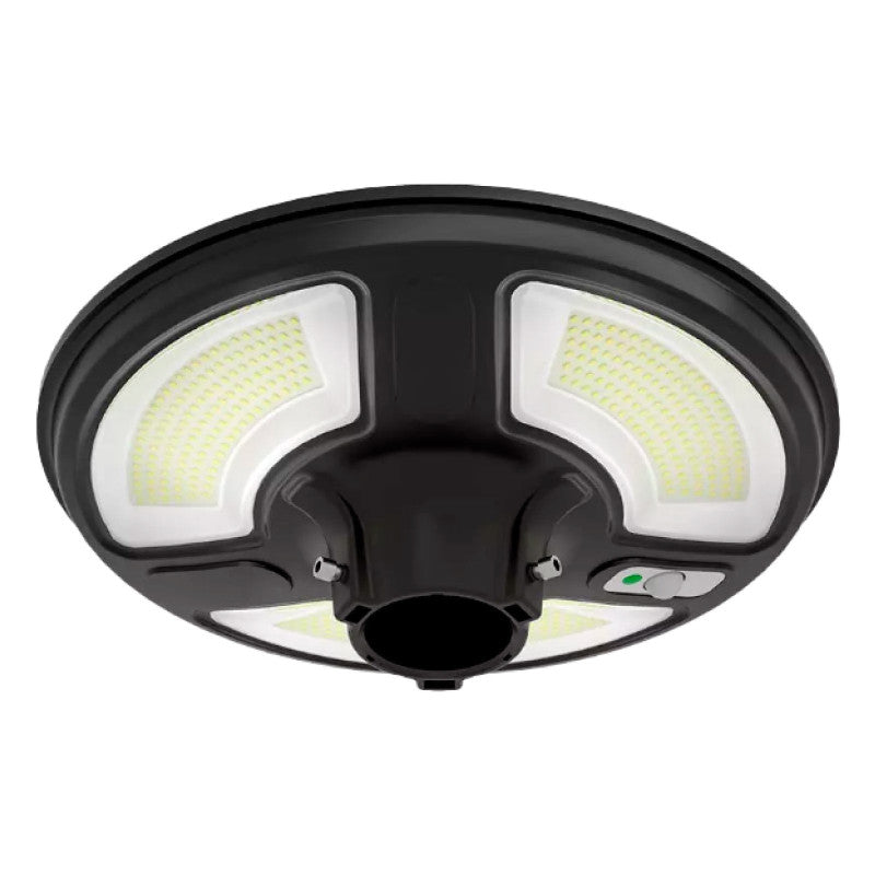 V-Tac VT-45W Lampione LED Giardino con Pannello Solare 15W IP65 Sensore Movimento Crepuscolare SKU 5150 / 5151