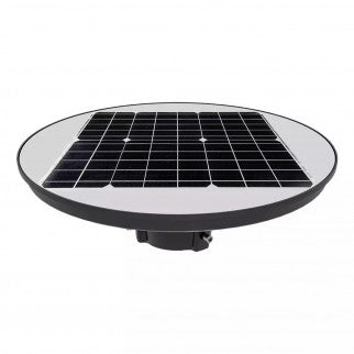 V-Tac VT-45W Lampione LED Giardino con Pannello Solare 15W IP65 Sensore Movimento Crepuscolare SKU 5150 / 5151