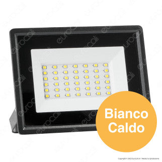 V-Tac VT-4934 Faro LED Floodlight 30W SMD Slim IP65 Nero - SKU 6743 / 6744 / 6745