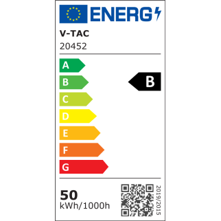 V-Tac Evolution VT-50185 Faro LED Floodlight 50W SMD IP65 Nero - SKU 20451 / 20452