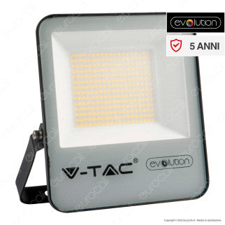 V-Tac Evolution VT-50185 Faro LED Floodlight 50W SMD IP65 Nero - SKU 20451 / 20452