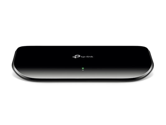 TP-Link TL-SG1008D switch di rete Non gestito Gigabit Ethernet (10/100/1000) Nero [TL-SG1008D]