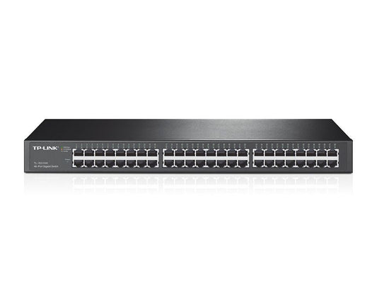 TP-Link TL-SG1048 switch di rete Non gestito Gigabit Ethernet (10/100/1000) 1U Nero [TL-SG1048]