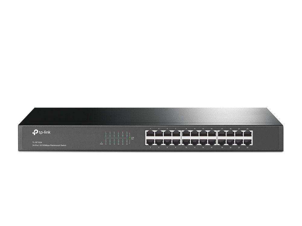 TP-Link TL-SF1024 switch di rete Non gestito Fast Ethernet (10/100) Nero [TL-SF1024]