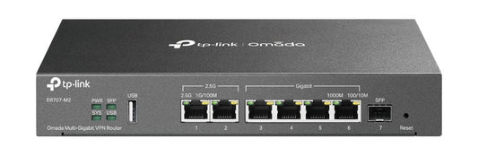 TP-Link Omada ER707-M2 router cablato 2.5 Gigabit Ethernet, Fast Ethernet, Gigabit Ethernet Nero [ER707-M2]