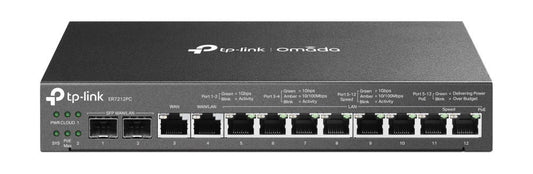 TP-Link Omada ER7212PC router cablato Gigabit Ethernet Nero [ER7212PC]