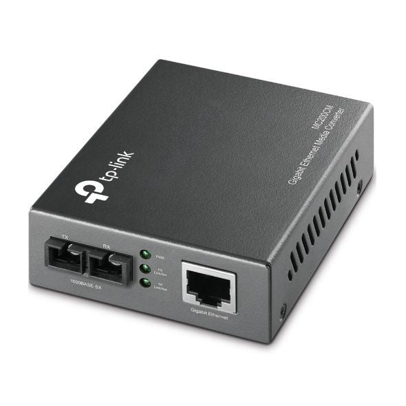 TP-Link MC200CM convertitore multimediale di rete 1000 Mbit/s 850 nm Modalità multipla Nero [MC200CM]