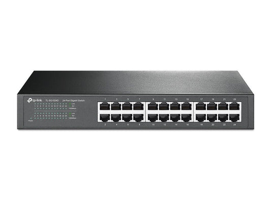 TP-Link TL-SG1024D switch di rete Non gestito Gigabit Ethernet (10/100/1000) Grigio [TL-SG1024D]