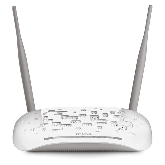 TP-Link TD-W8961N router wireless Fast Ethernet Banda singola (2.4 GHz) Grigio, Bianco [TD-W8961N(EU)]