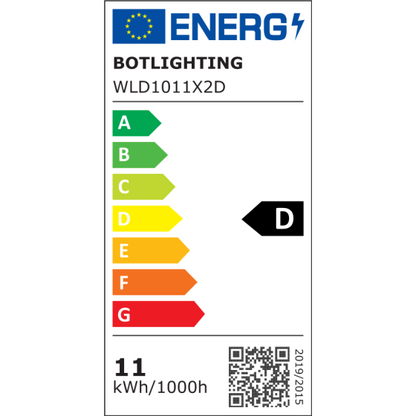 BOT LIGHTING SHOT LAMPADINA LED E27 11W BULB A60 FILAMENTO EXTRA LUNGO DIMMERABILE - MOD. WLD1011X2D / WLD1011X3D