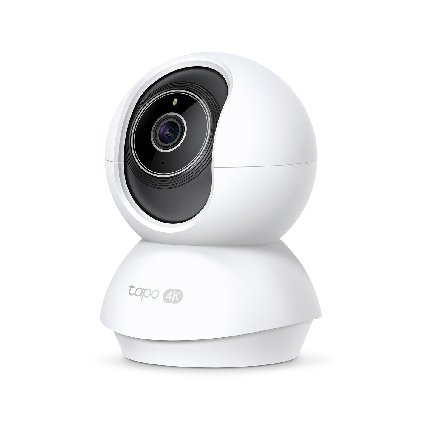 Tapo C250 Telecamera Wi-Fi Interno 4K 8MP, 360° Visuale, Rilevamento AI Persone/Animali/Neonati, Visione Notturna IR
