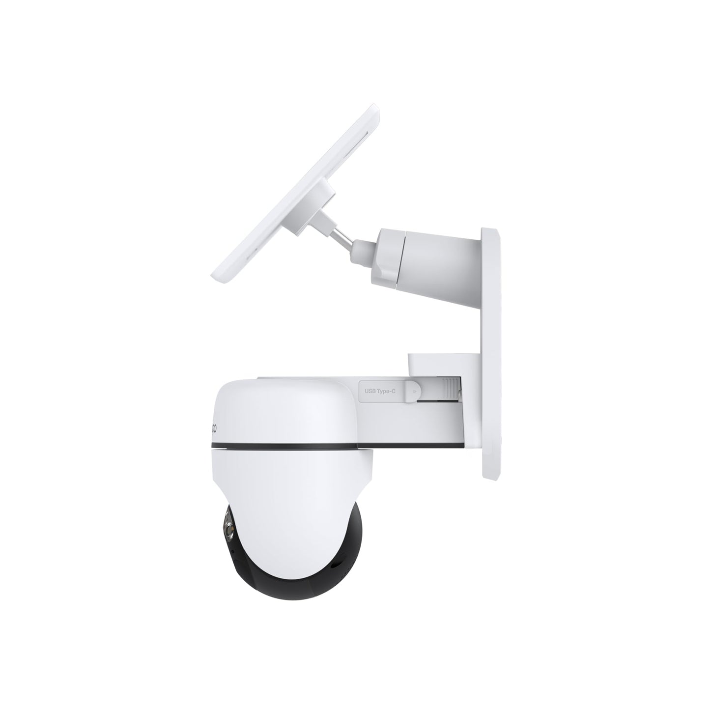 Tapo C630 KIT Telecamera Wi-Fi Esterno 3K 5MP Senza Fili con Pannello Solare, 360° PTZ, Batteria 6700mAh