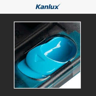KL 294 - Kanlux Ideal Centralino da Parete 2x13P Compatibile con Sistemi Fotovoltaici IK10 Colore Grigio - mod. 38454