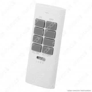 Life Kit Presa Wireless Bivalente con Spina 16A e Radiocomando da 12 Canali - mod. 38.1040401K