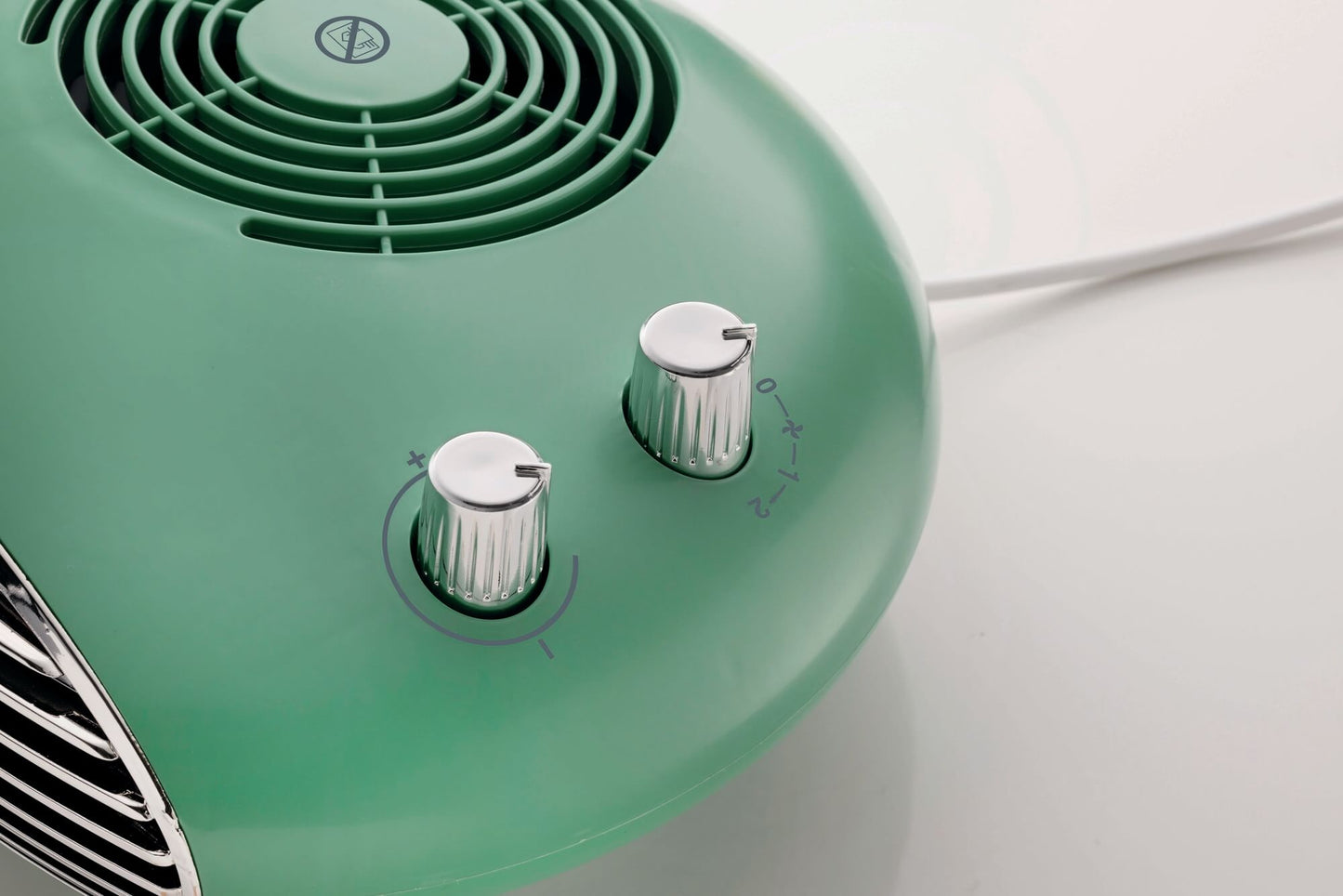 Termoventilatore da tavolo Vintage Verde
