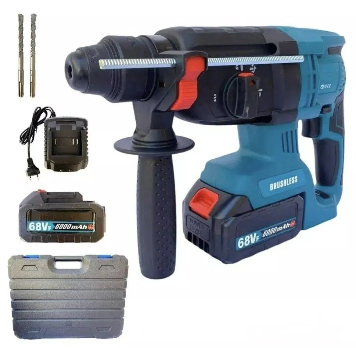 Trapano   Tmakota 68V doppia batteria valigetta Makota