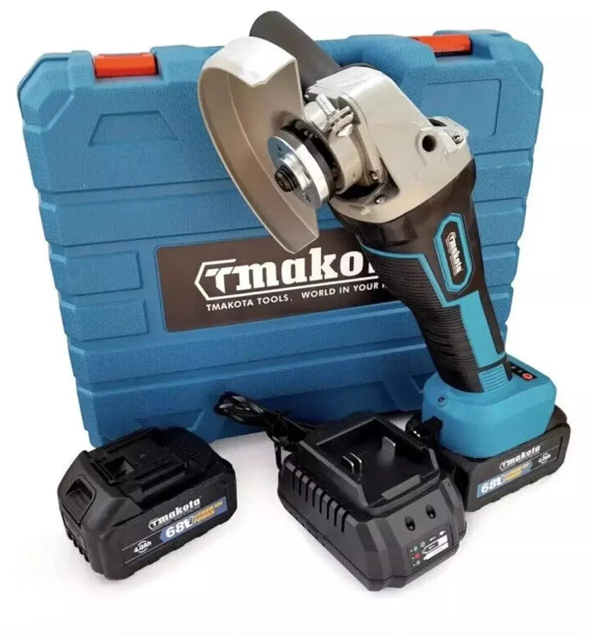 Smerigliatrice angolare a batteria flex 100/125mm 68V 6Ah MAKOTA /LLD