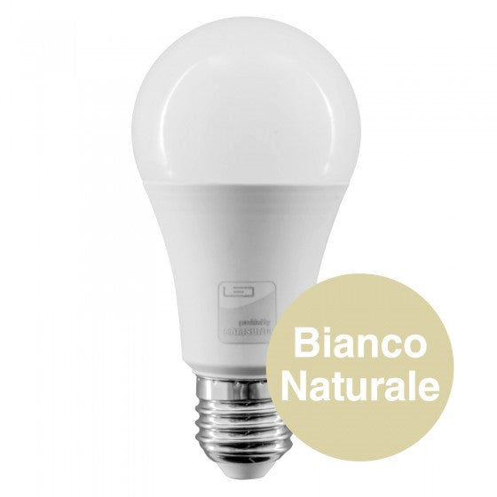 V-TAC PRO VT-262D LAMPADINA LED E27 12W BULB A60 DIMMERABILE - SKU 20044 / 20184 / 20185 - Consegna in 1-5 giorni lavorativi